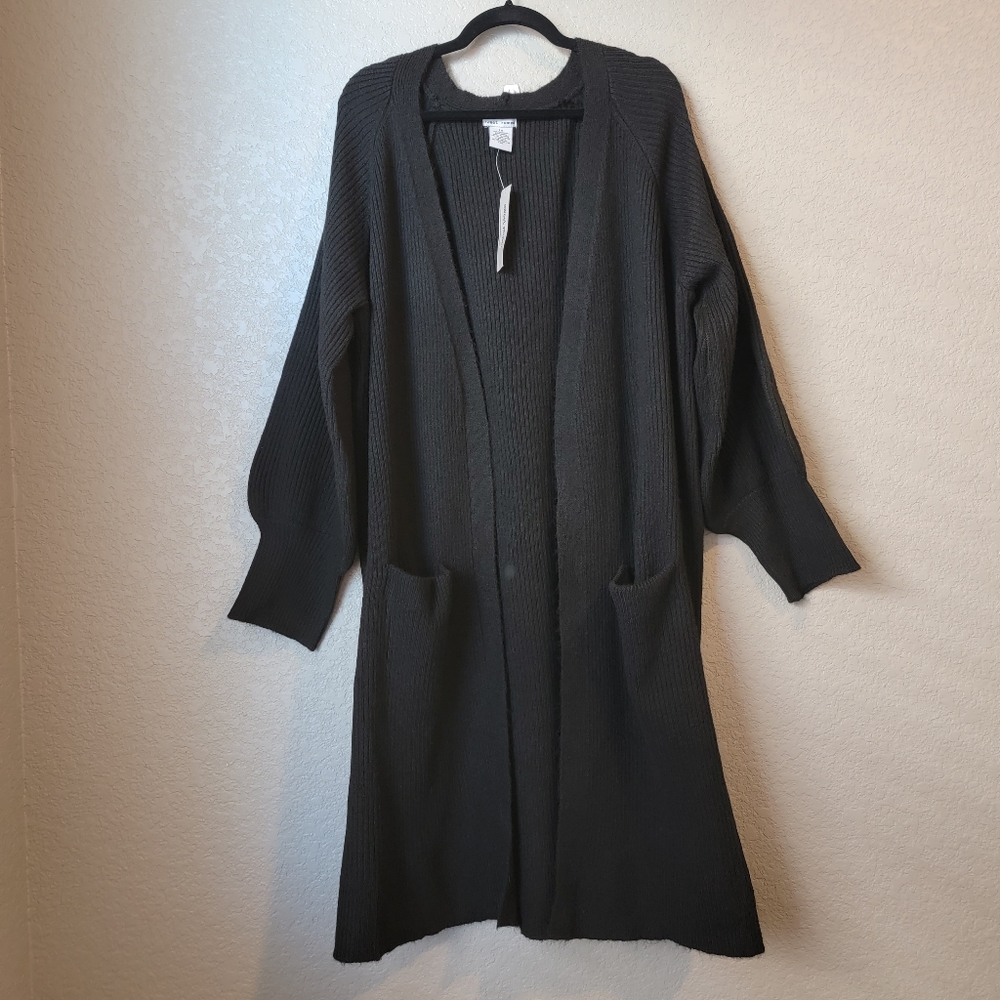 NWT Sweet Romero Black Cardigan w/ Pocket